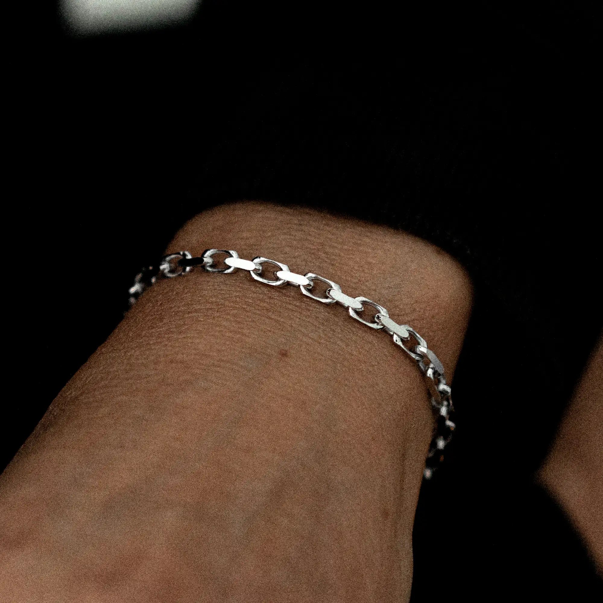 Cable Bracelet 4mm Sterling Silver