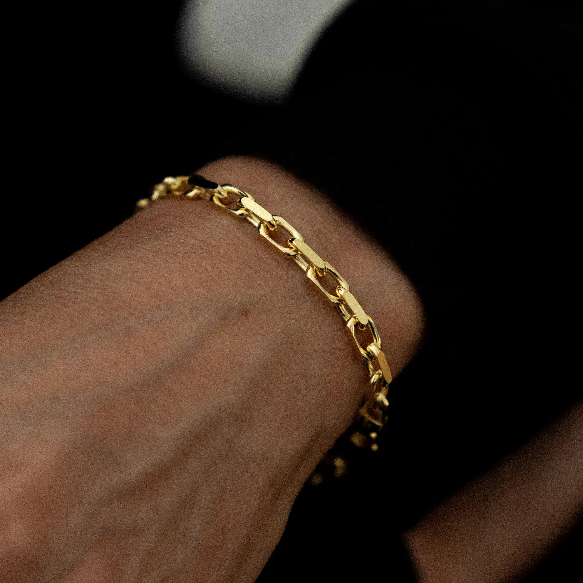 Cable Bracelet 6mm Gold