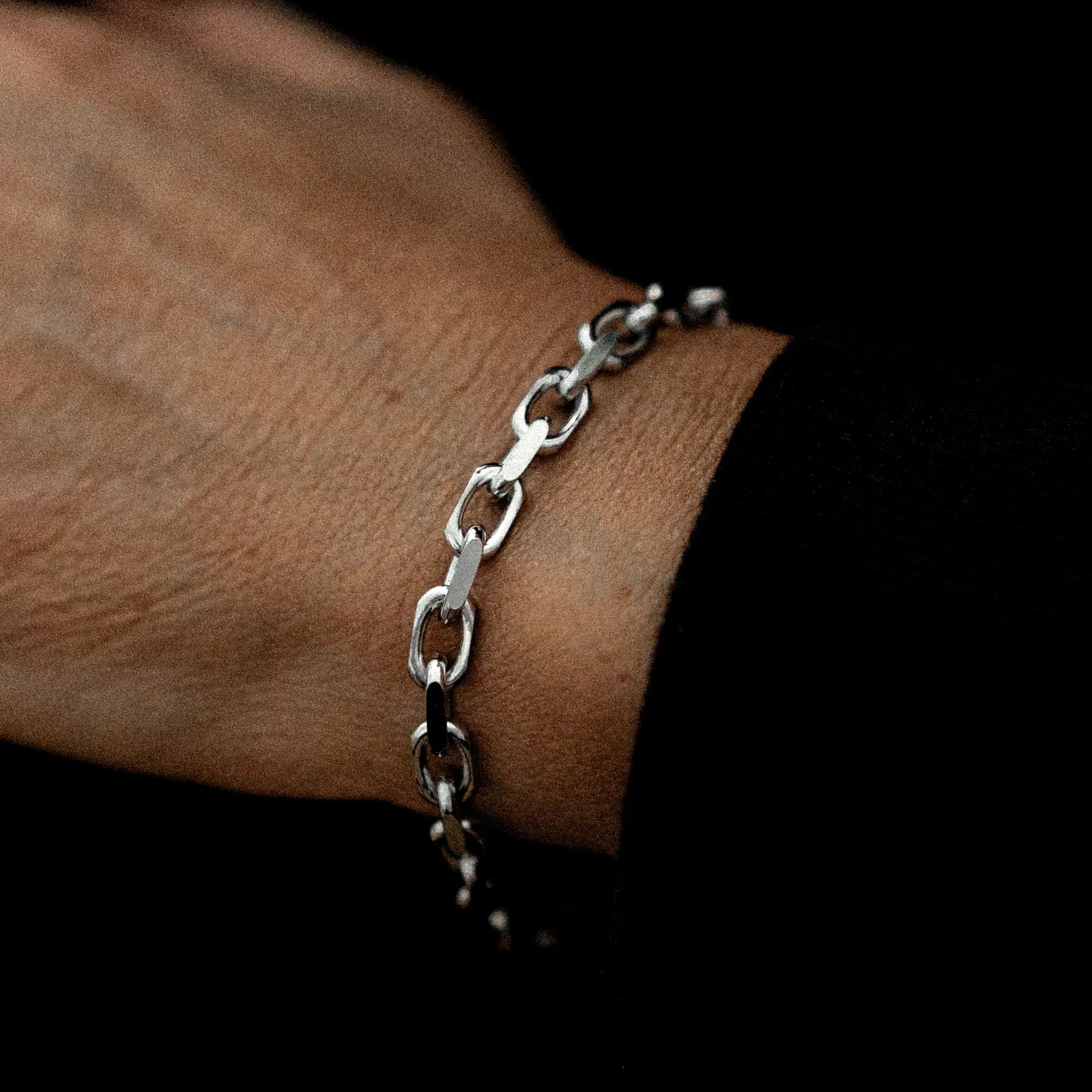 Cable Bracelet 6mm Sterling Silver