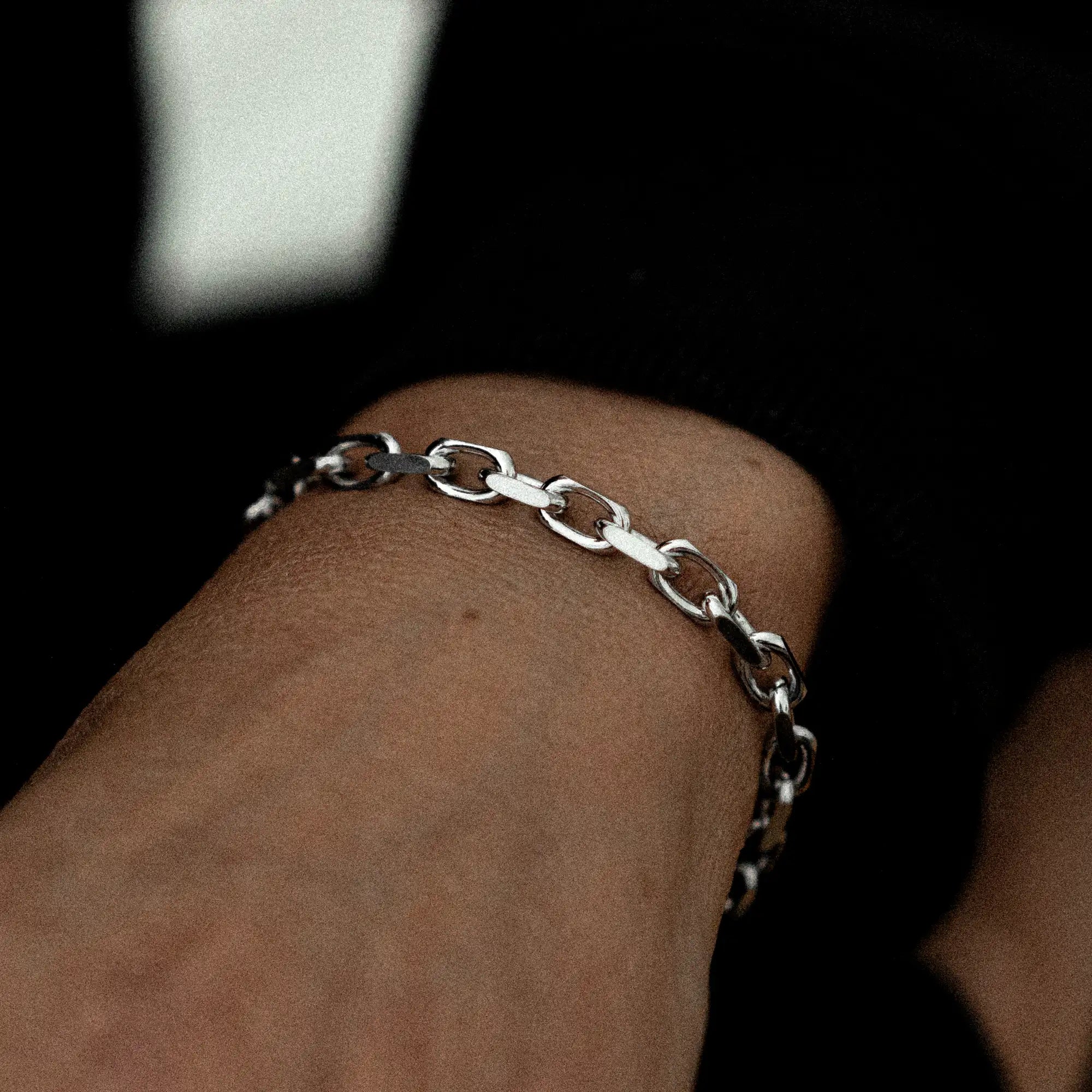 Cable Bracelet 6mm Sterling Silver