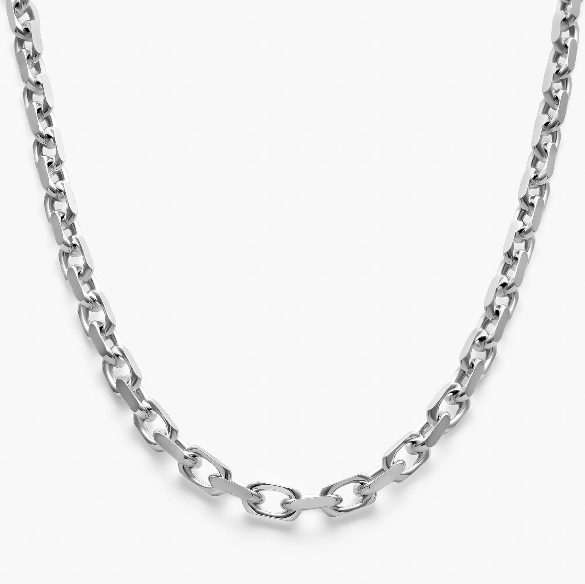 Cable Chain 6mm Sterling Silver