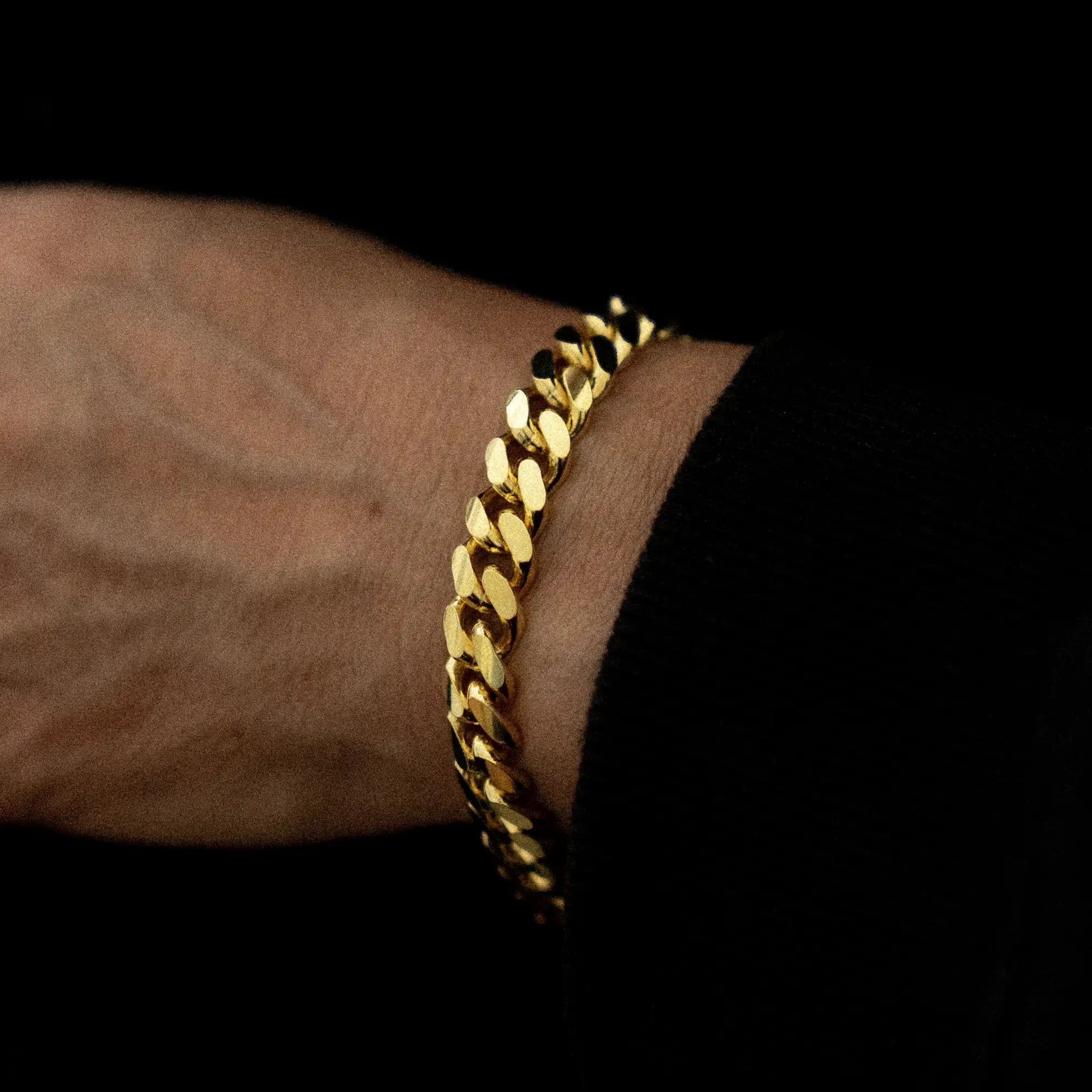 Cuban Bracelet 10mm Gold