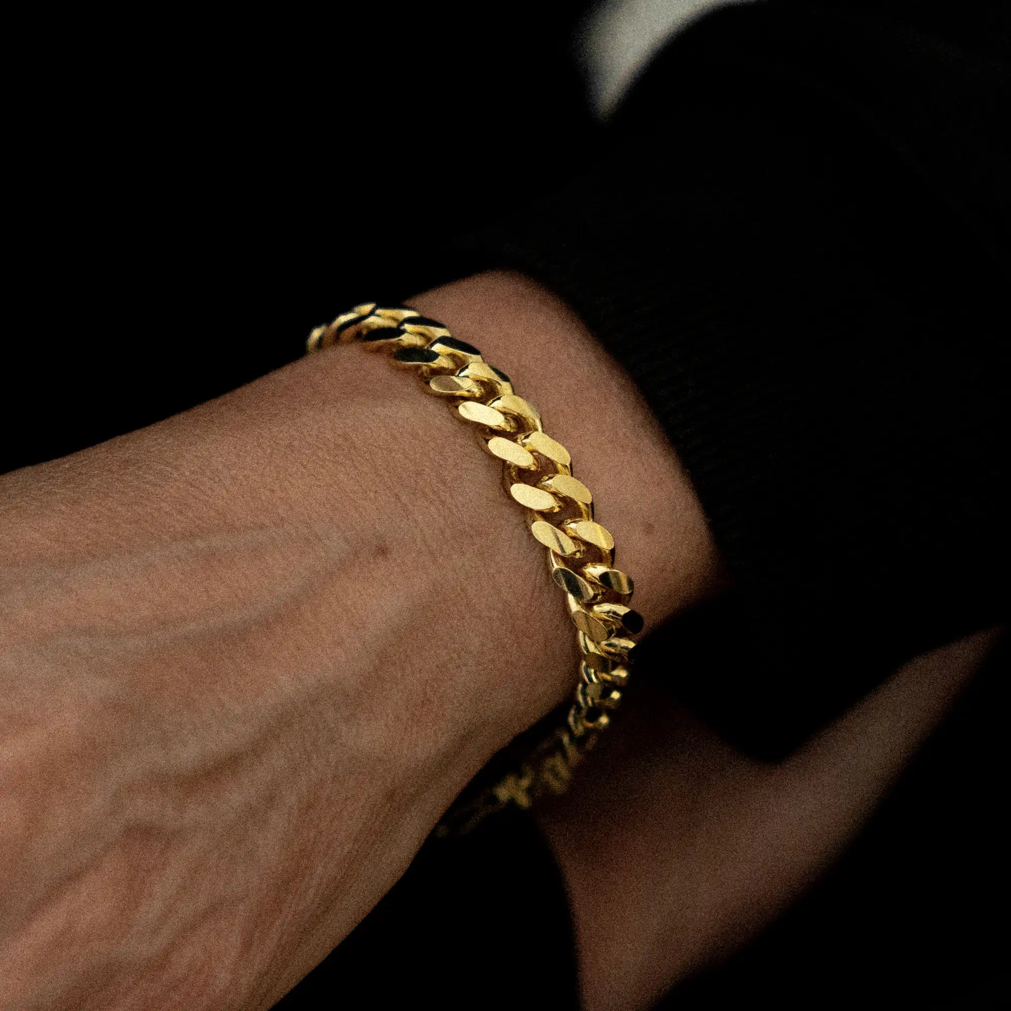 Cuban Bracelet 10mm Gold