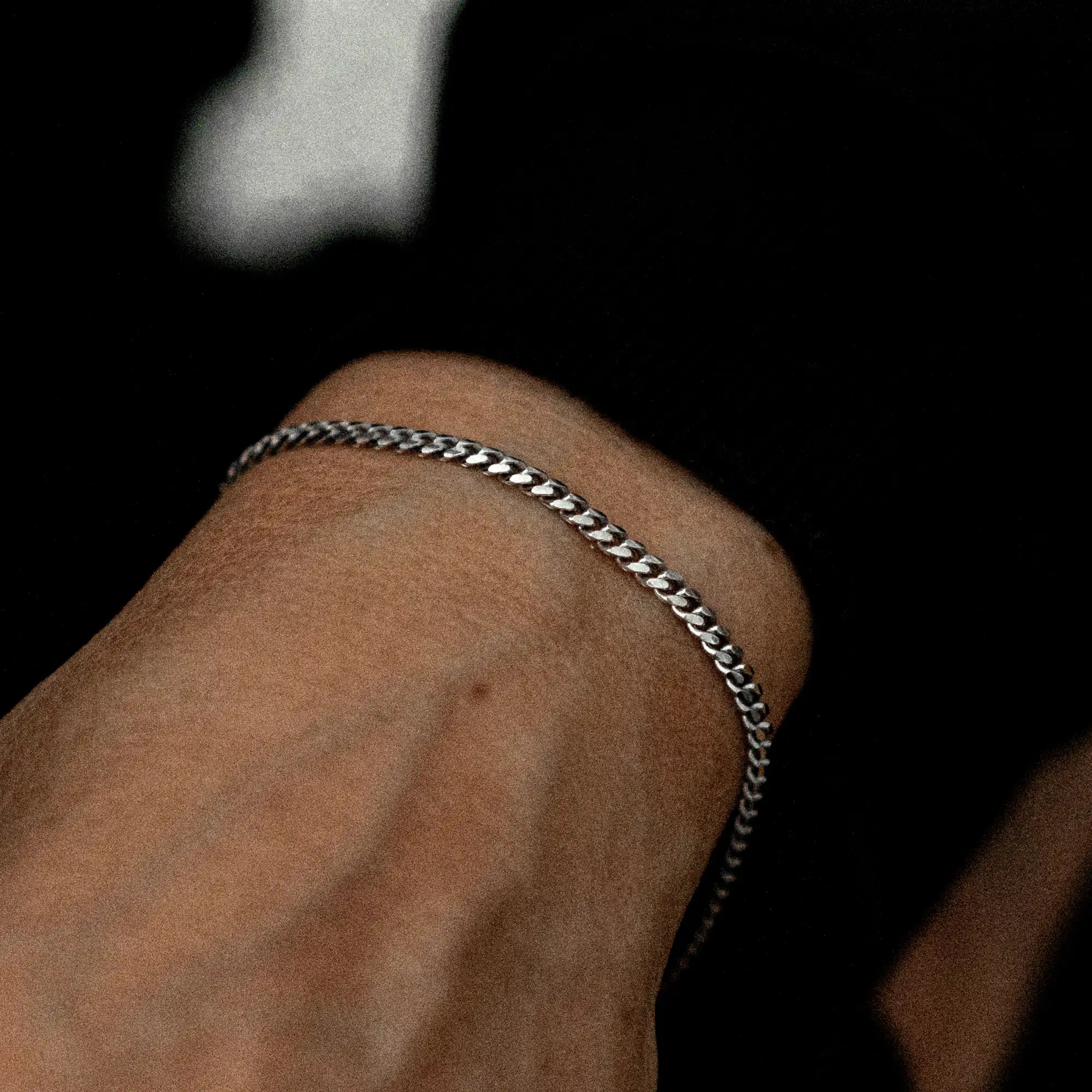 Cuban Bracelet 3mm Sterling Silver