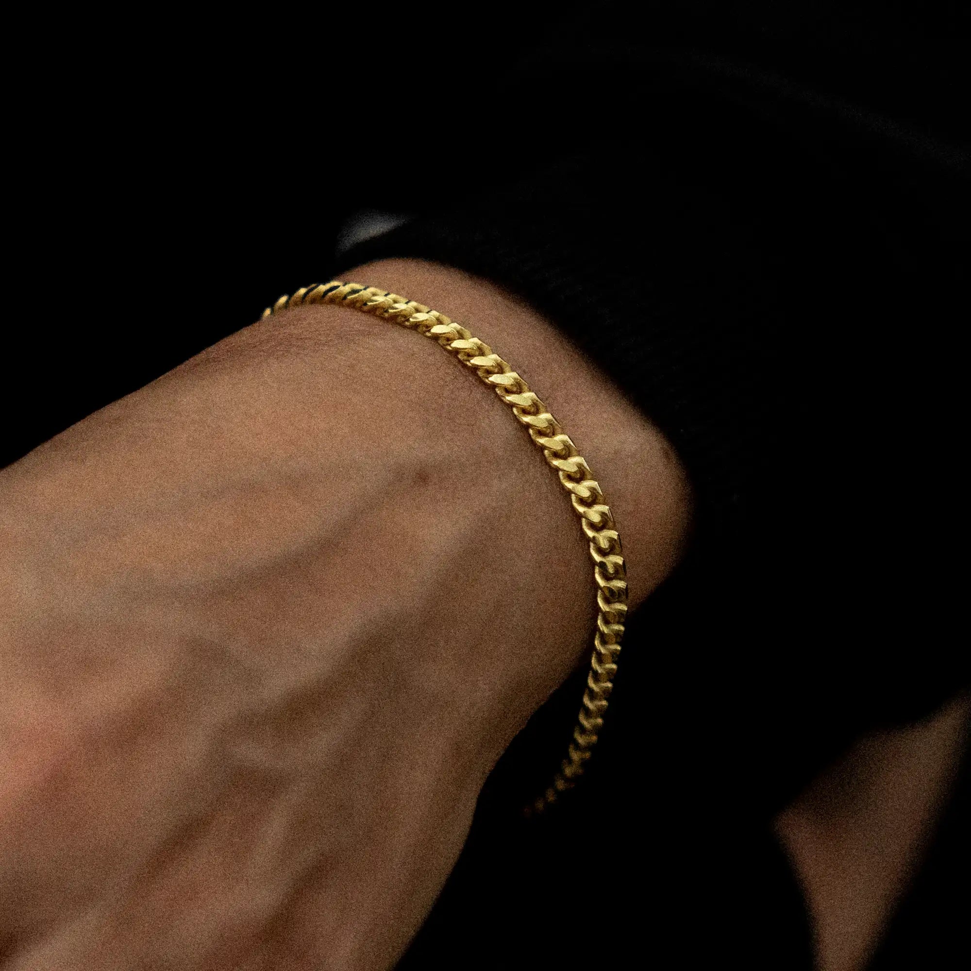 Cuban Bracelet 5mm Gold