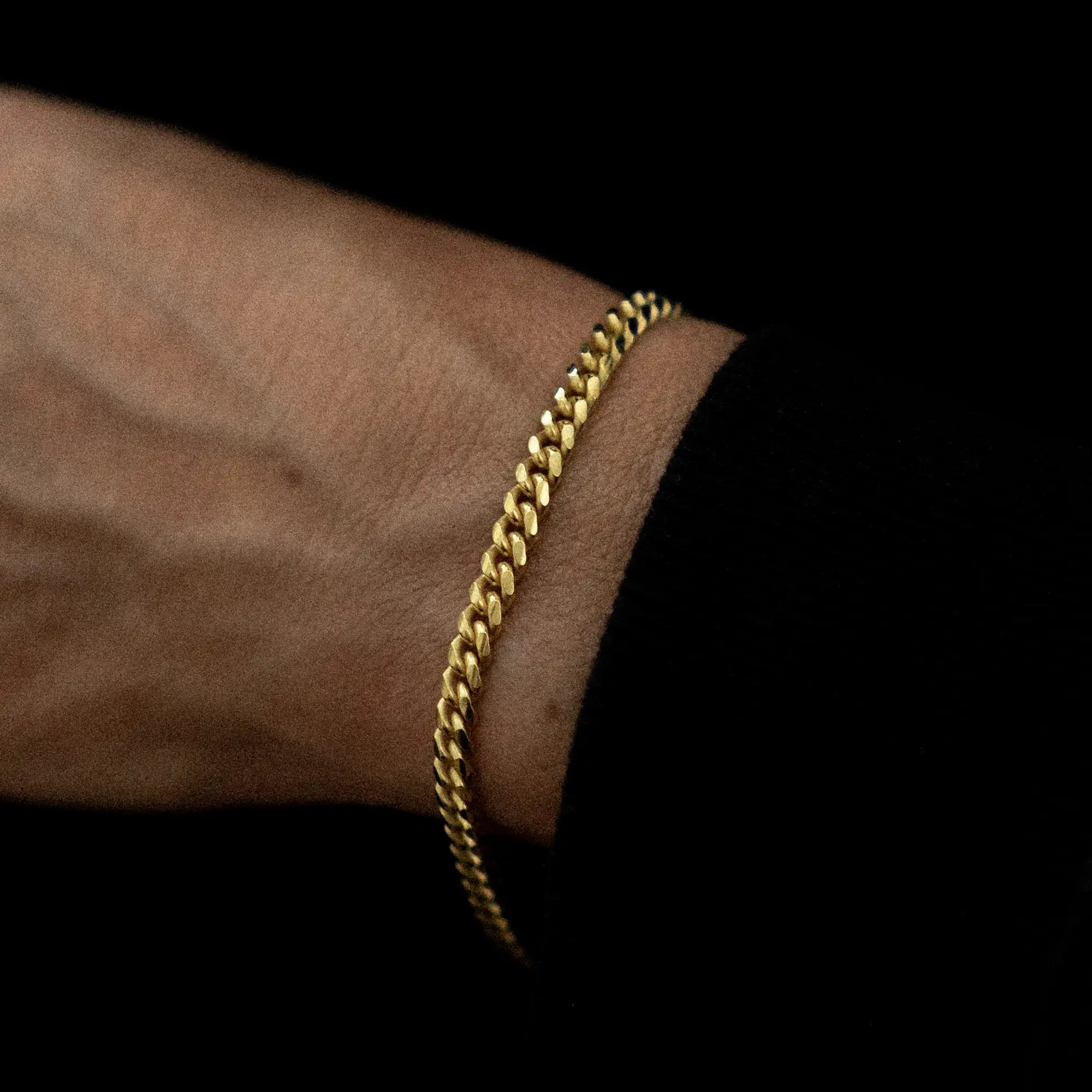 Cuban Bracelet 5mm Gold