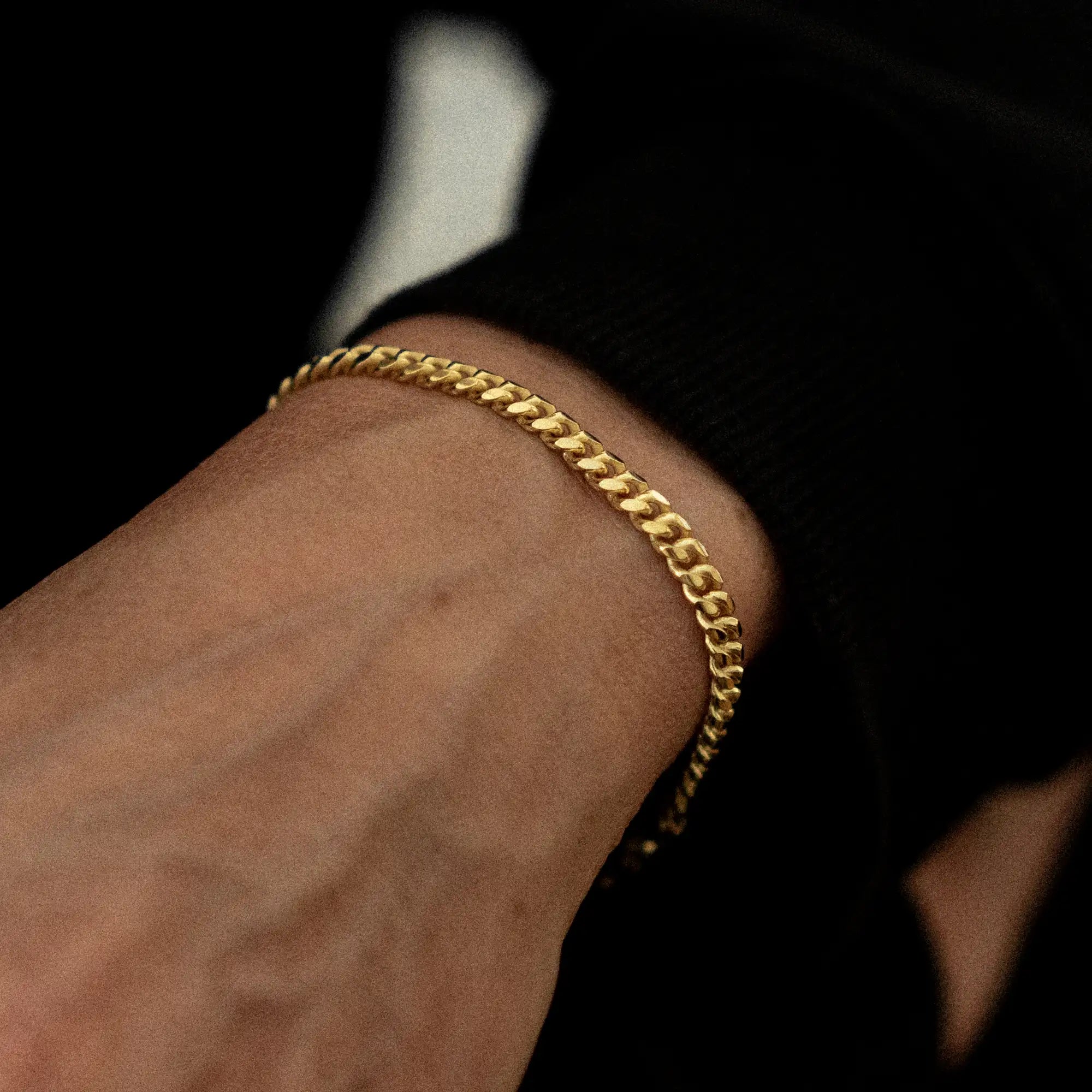 Cuban Bracelet 5mm Gold