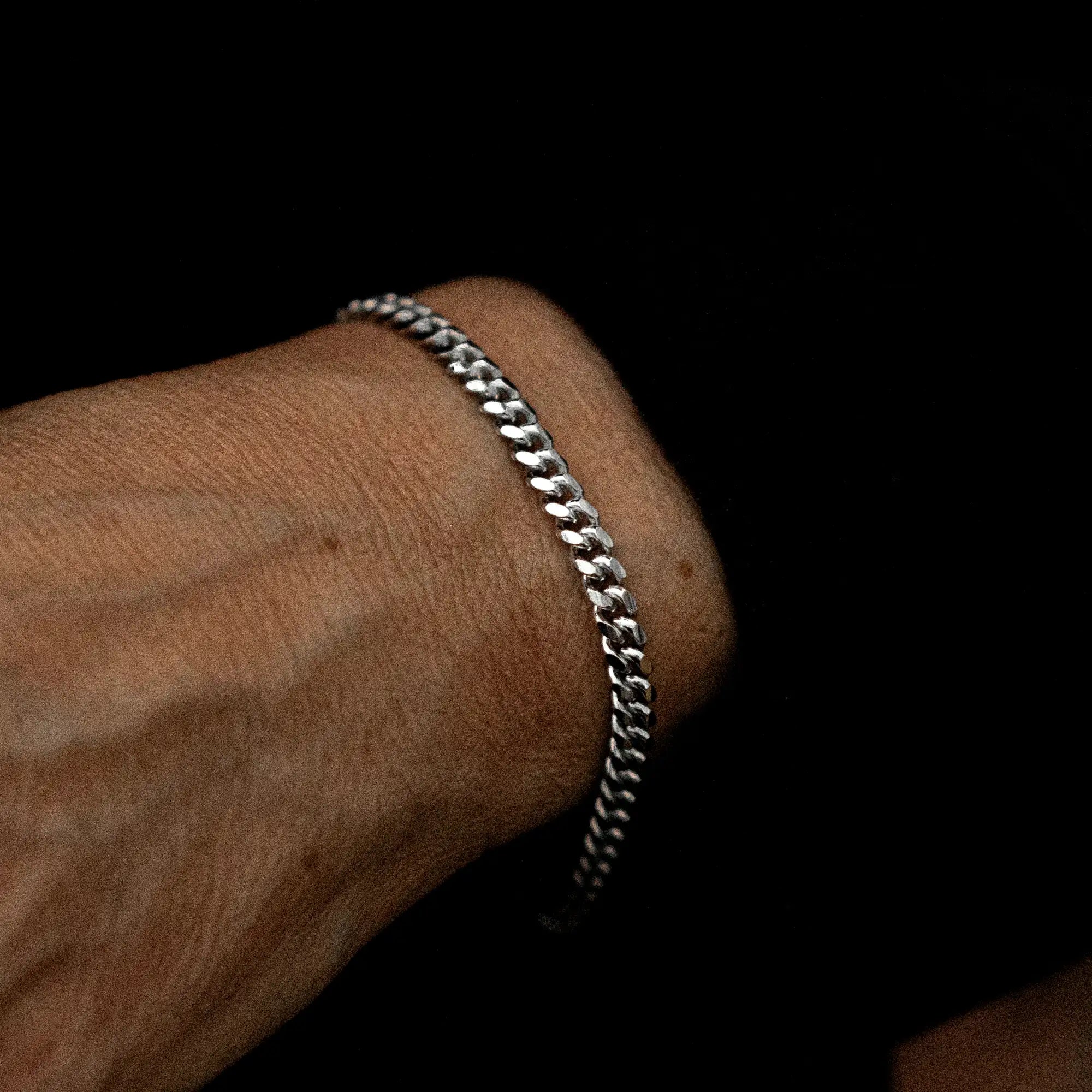 Cuban Bracelet 5mm Sterling Silver