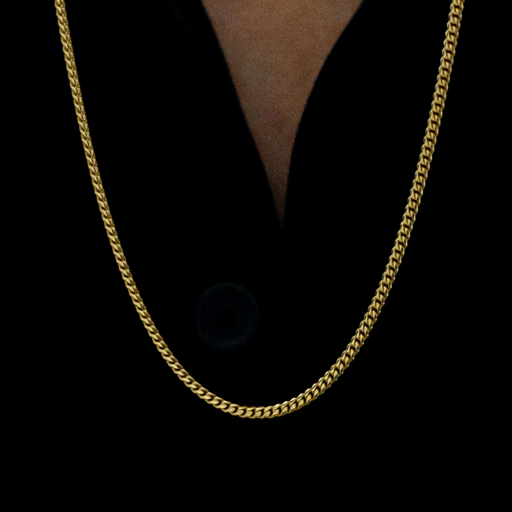 Cuban Chain 3mm Gold