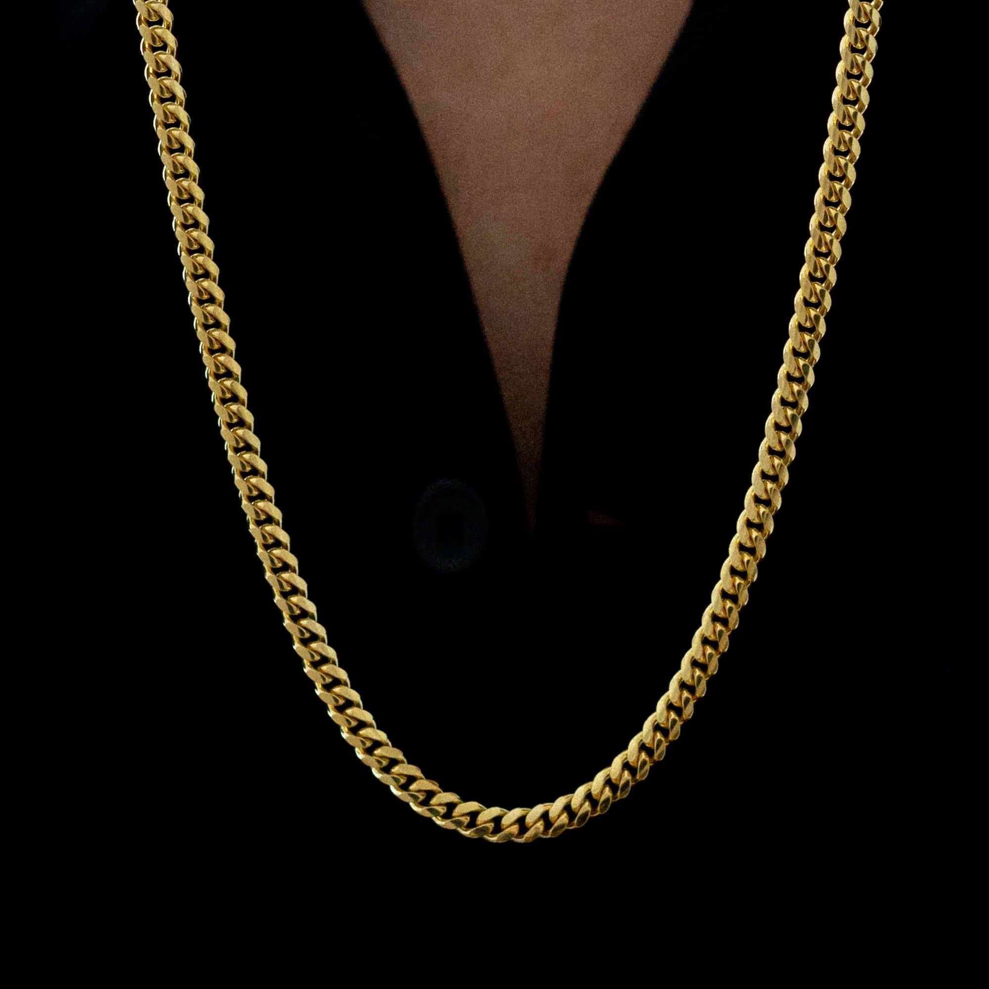 Cuban Chain 7mm Gold