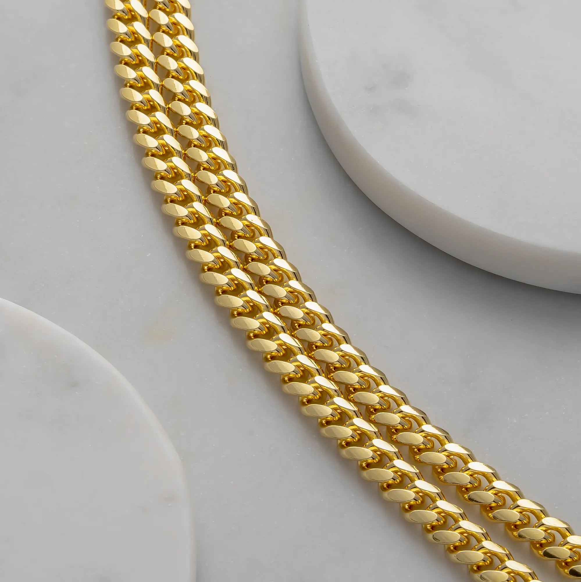 7mm Gold Cuban Chain