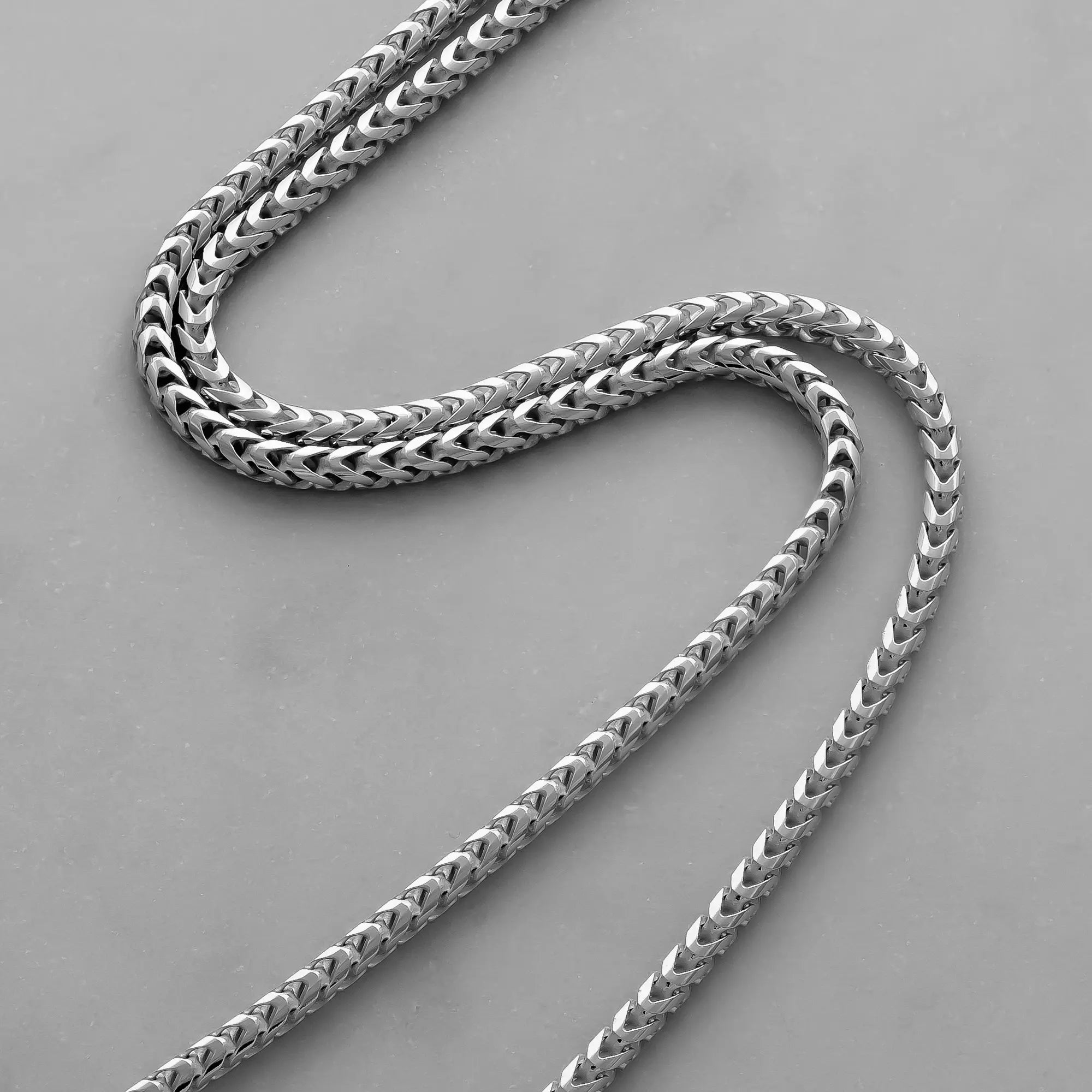 3mm Franco Silver Chain