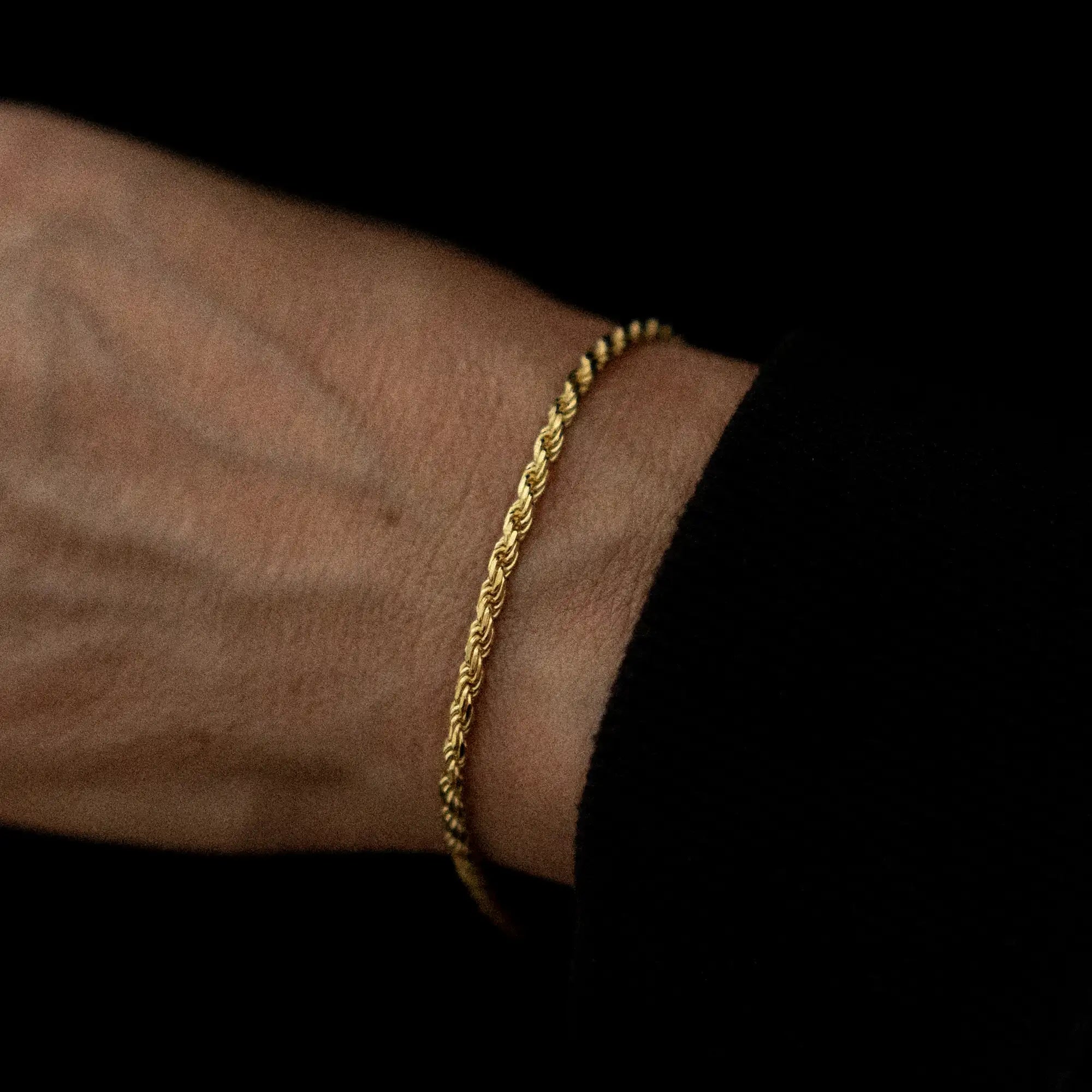 Rope Bracelet 2.5mm Gold