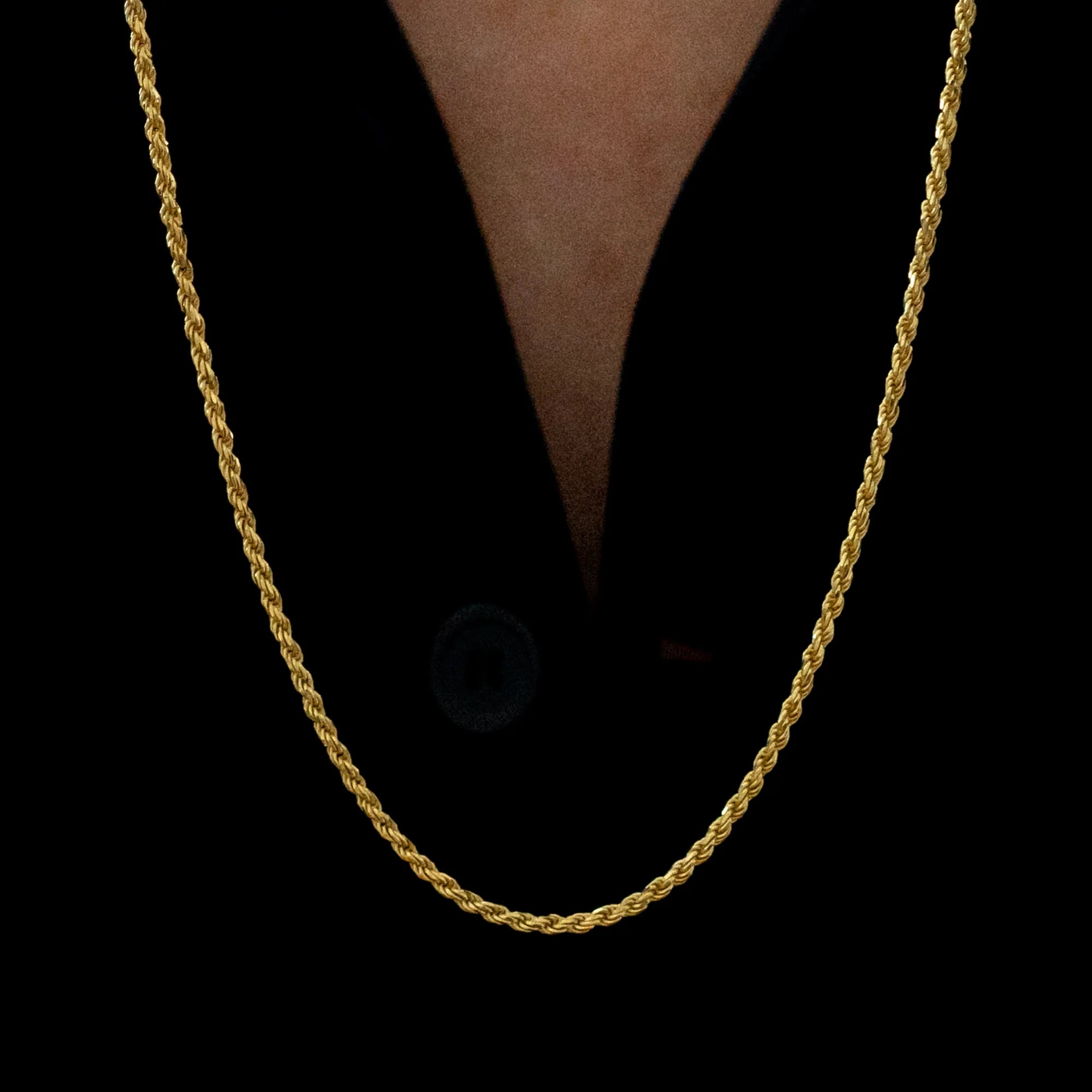 Rope Chain 2.5mm Gold