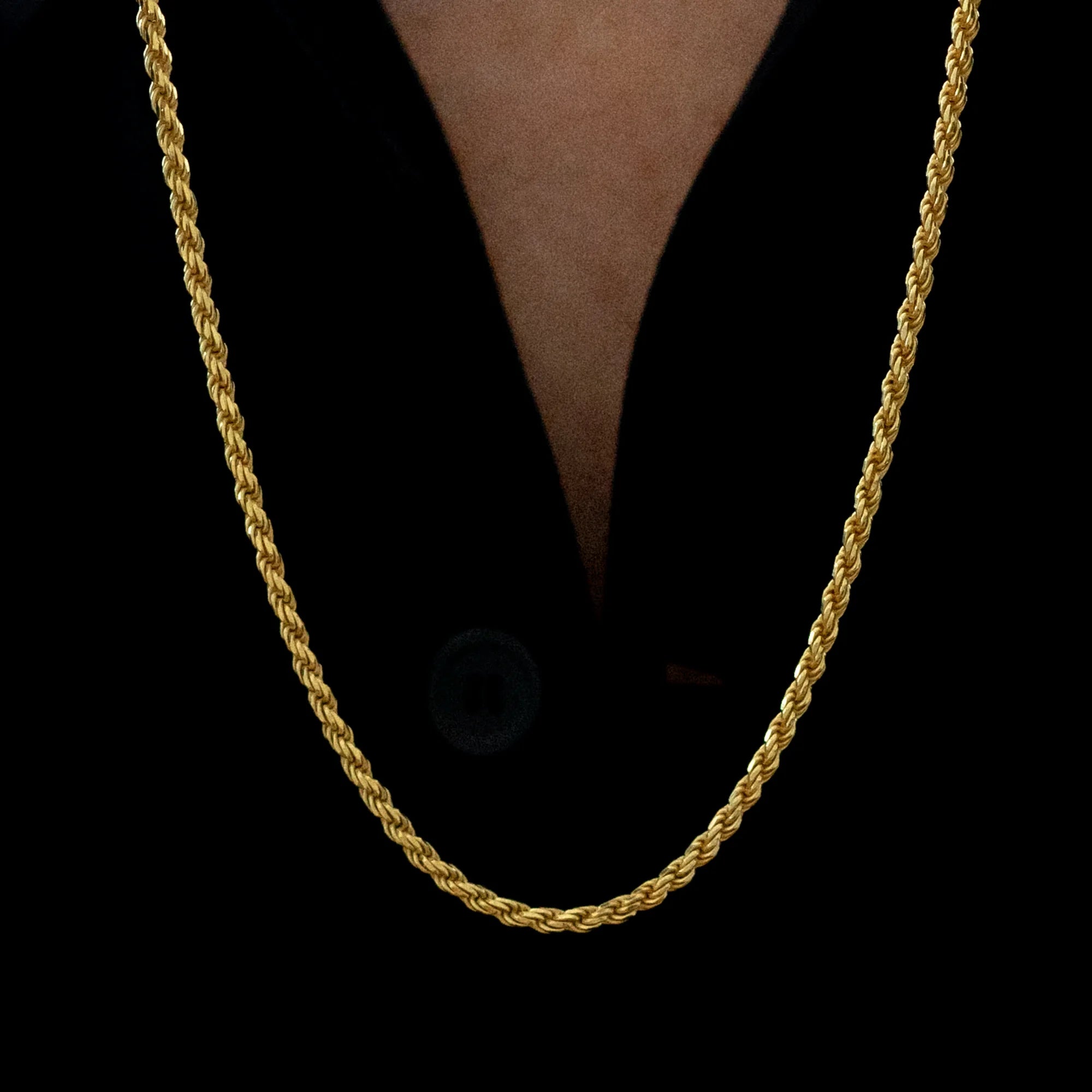 Rope Chain 4mm Gold