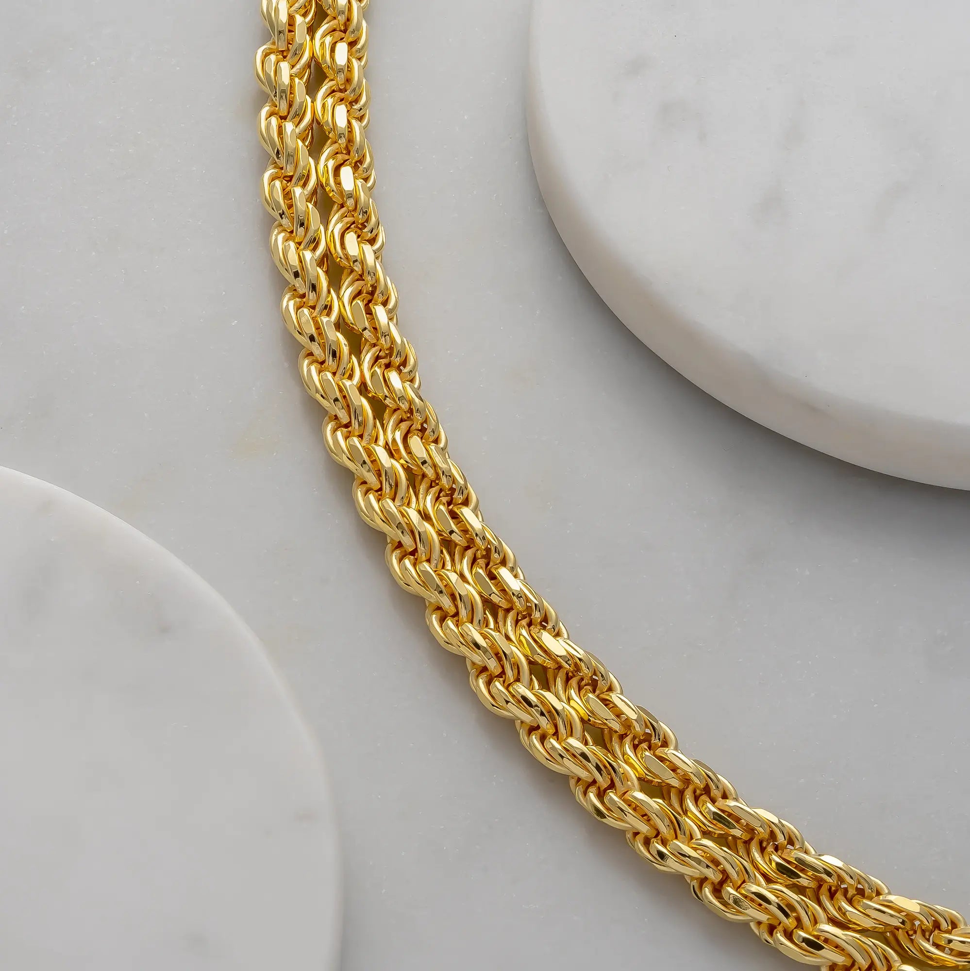 6mm Gold Rope Chain