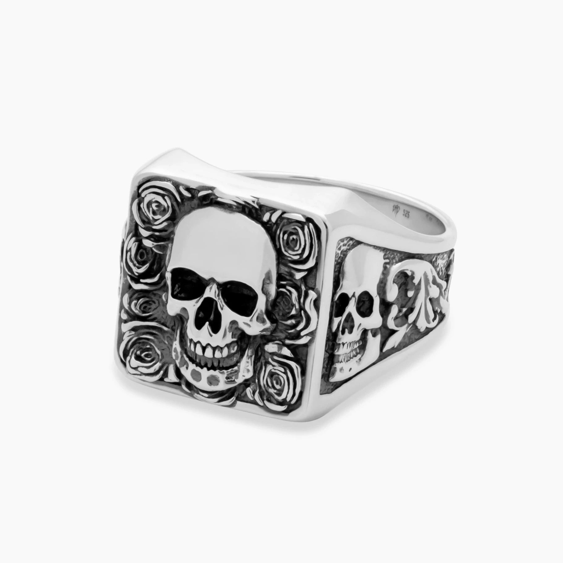 Skull Rose Ring