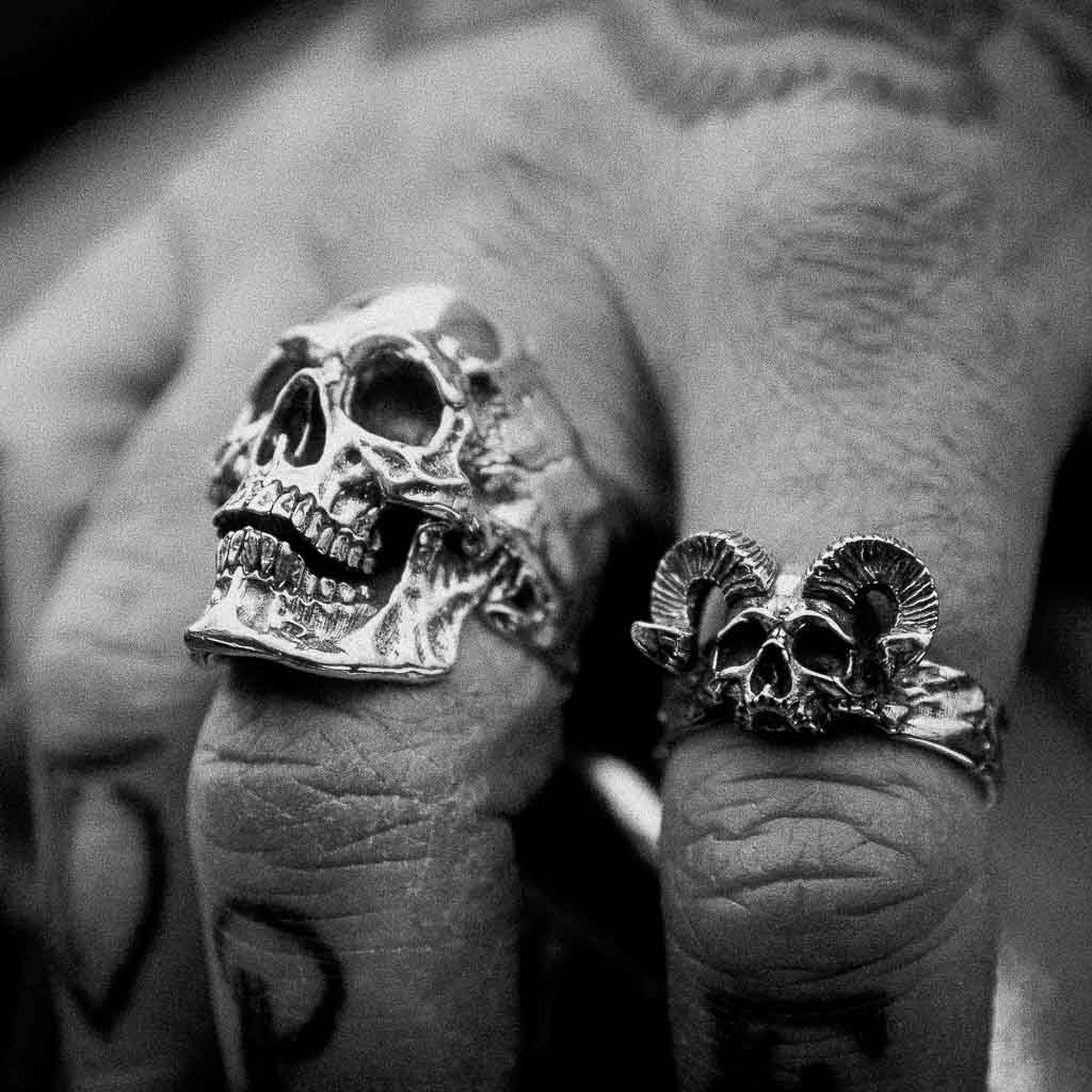 Anatomical Skull Ring